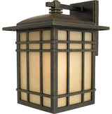 Quoizel HC8409IB One Light Outdoor Wall Lantern Hillcrest Imperial Bronze