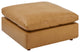 Commix Down Filled Overstuffed Vegan Leather 5-Piece Sectional Sofa - Tan