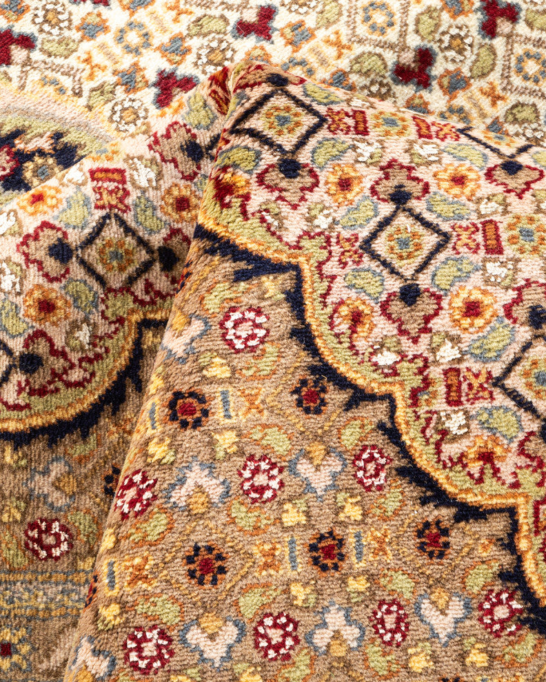Mogul, One-of-a-Kind Hand-Knotted Area Rug Ivory, 8' 2" x 10' 5"
