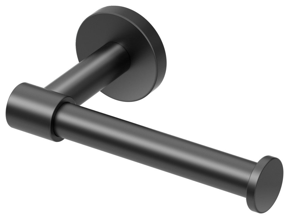 Reveal Toilet Paper Holder, Matte Black