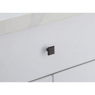 Wilow 1 Oil-rubbed Bronze Square Knob Multipack (Set of 10)