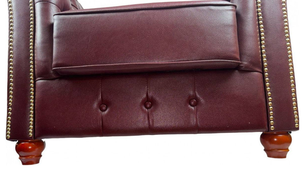 Leather Chesterfield Chair