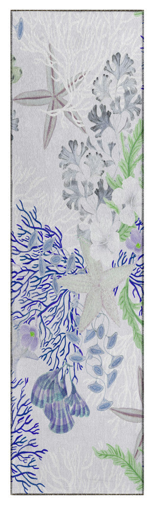 Addison Rugs Surfside ASR31 Blue 2'3"x7'6" Rug