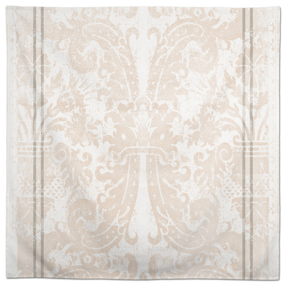 Faded Orange Pattern 58x58 Tablecloth
