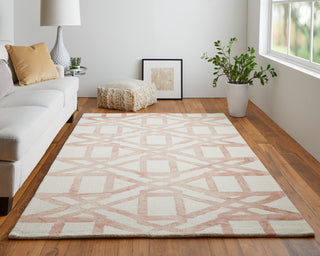 Weave & Wander Marengo Rug, Blush, 3'6"x5'6"