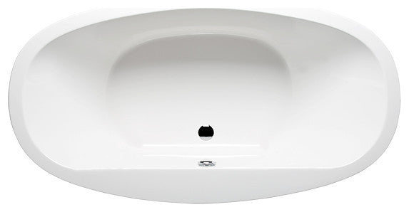 Malibu Mavericks Oval Soaking Bathtub 67x36x23 White