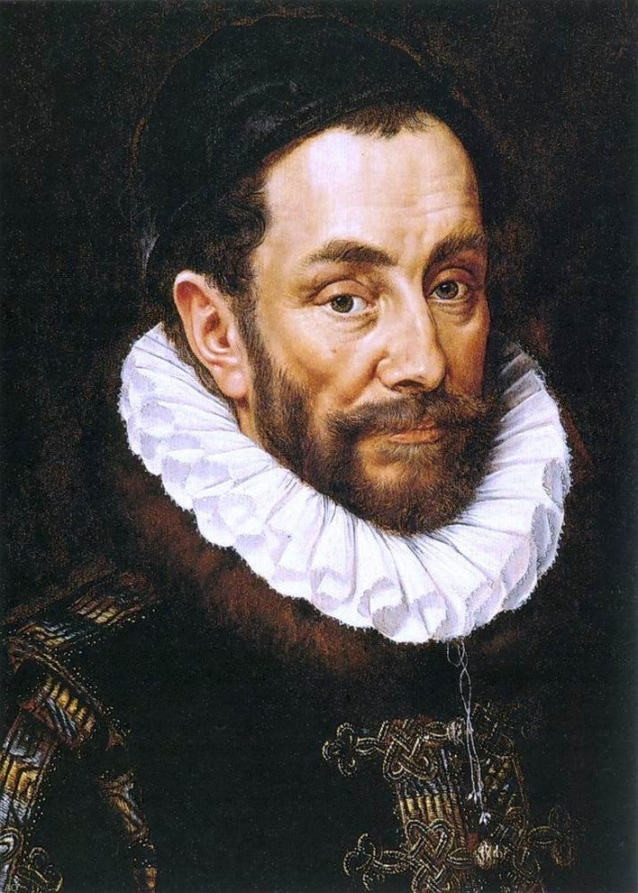 Adriaen Thomasz Key William I Prince of Orange Wrapped Canvas, 18"x27"