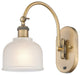 Innovations 518-1W-BB-G411 1-Light Sconce, Brushed Brass