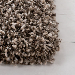 Safavieh Evolution Shag Area Rug, EVO520, Brown, 5'3"x7'6"
