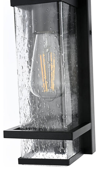 Home Living 4.5" Outdoor Wall Sconce, Black