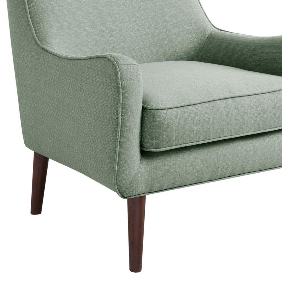 Madison Park Oxford Mid-Century Accent Chair, Seafoam Green