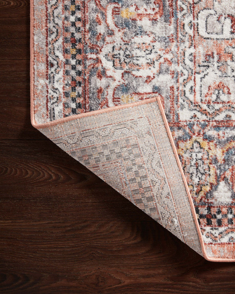 Loloi II Cassandra Rust / Multi 18" X 18" Swatch Area Rug