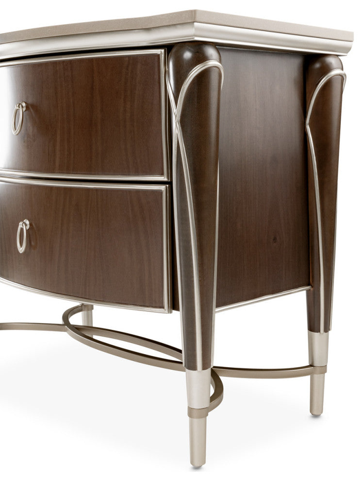 Villa Cherie Nightstand - Hazelnut