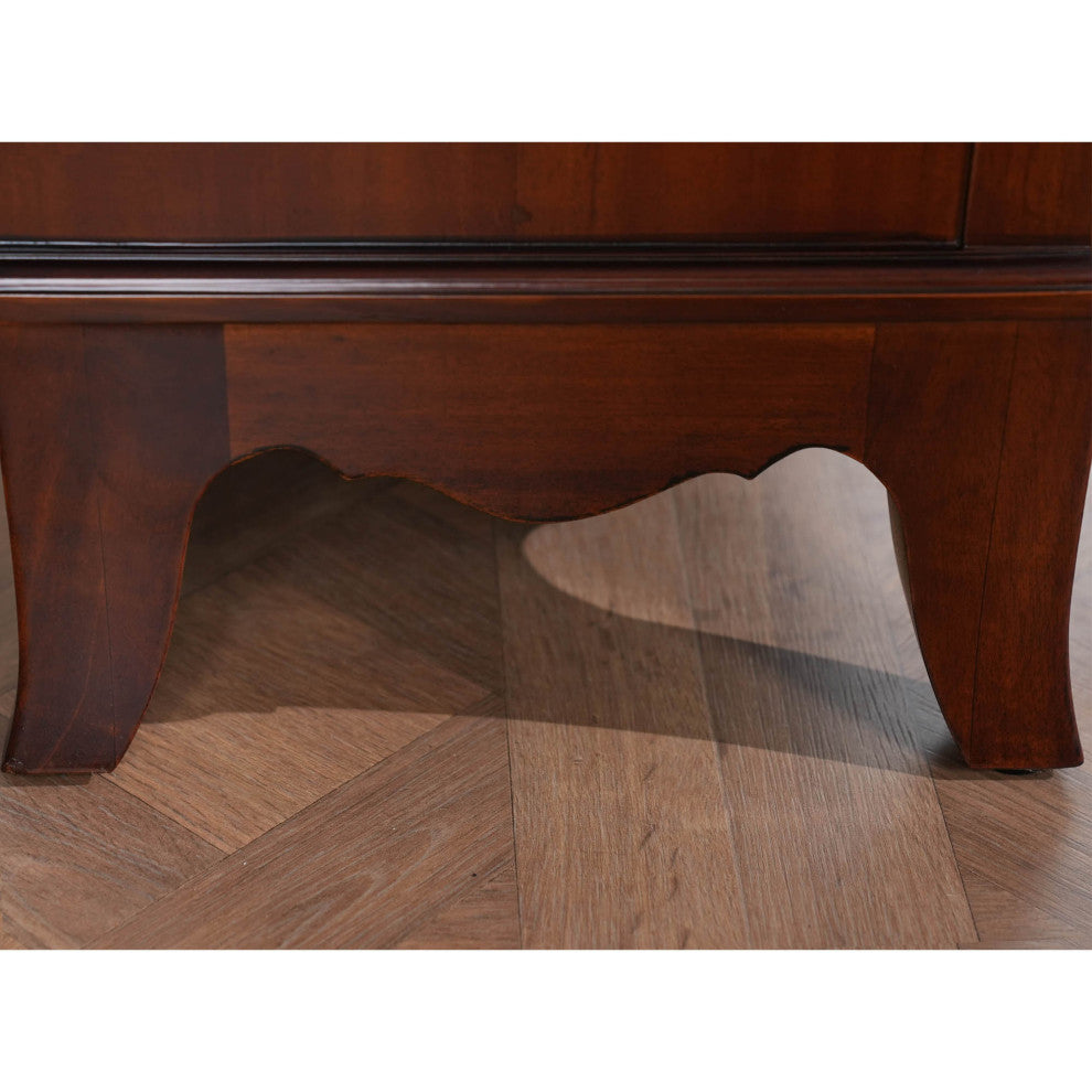 Banded Mahogany Bookcase
