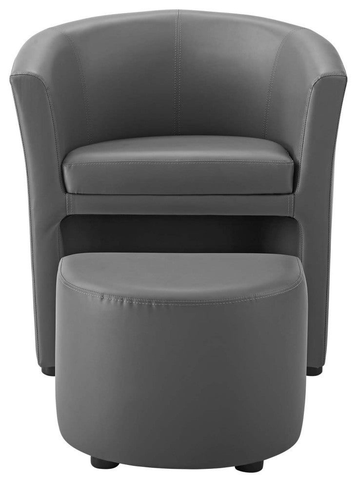 Divulge Armchair and Ottoman