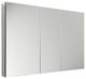 Fresca 50" Wide x 36" Tall Bathroom Medicine Cabinet w/ Mirrors