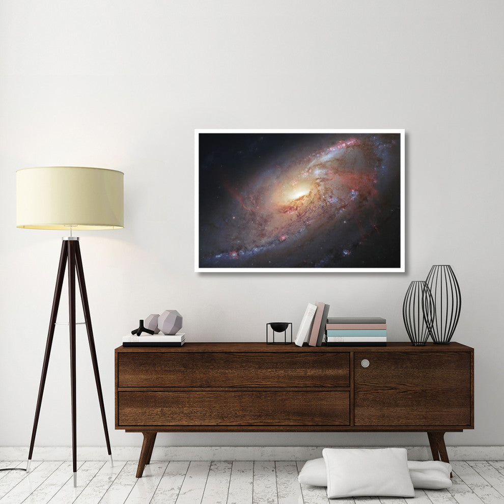 "Galaxy M106" Digital Paper Print by NASA, 50"x34"