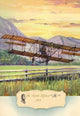 The Martin Biplane, 1909- Gallery Wrapped Canvas Art 28" x 42"