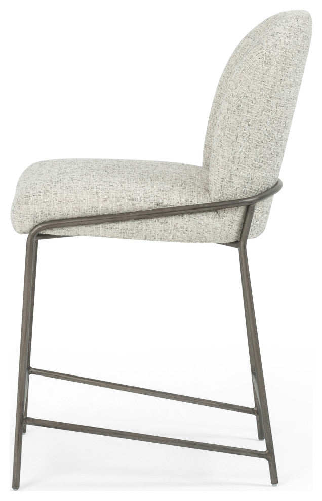 Astrud Counter Stool-Lyon Pewter