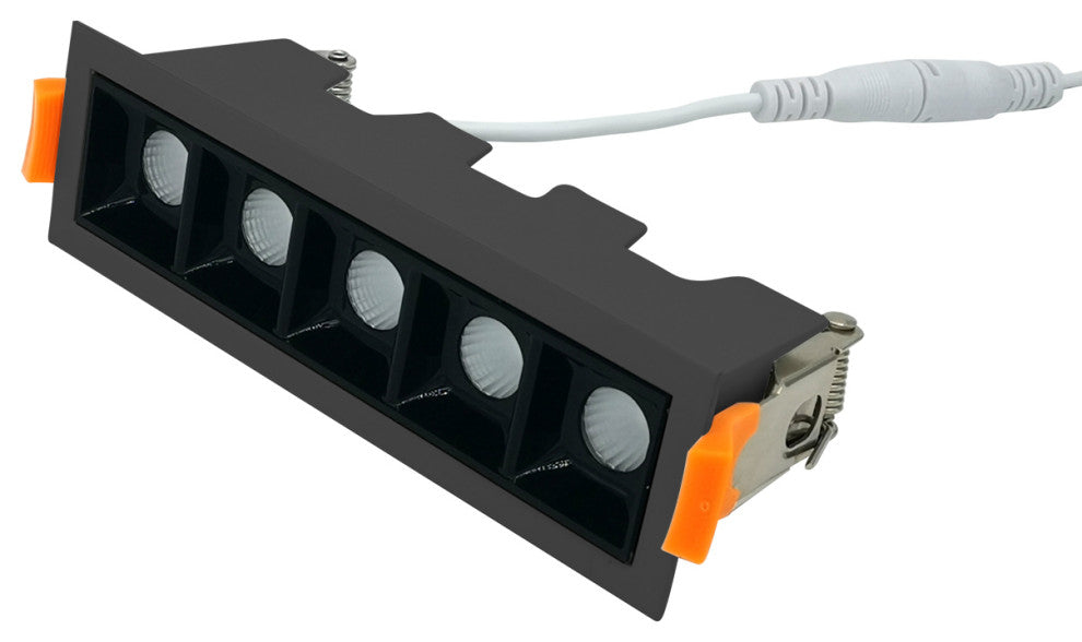 5 head Integrated LED Recessed Light Fixture Dimmable, 10W, 650Lumens, 2700K