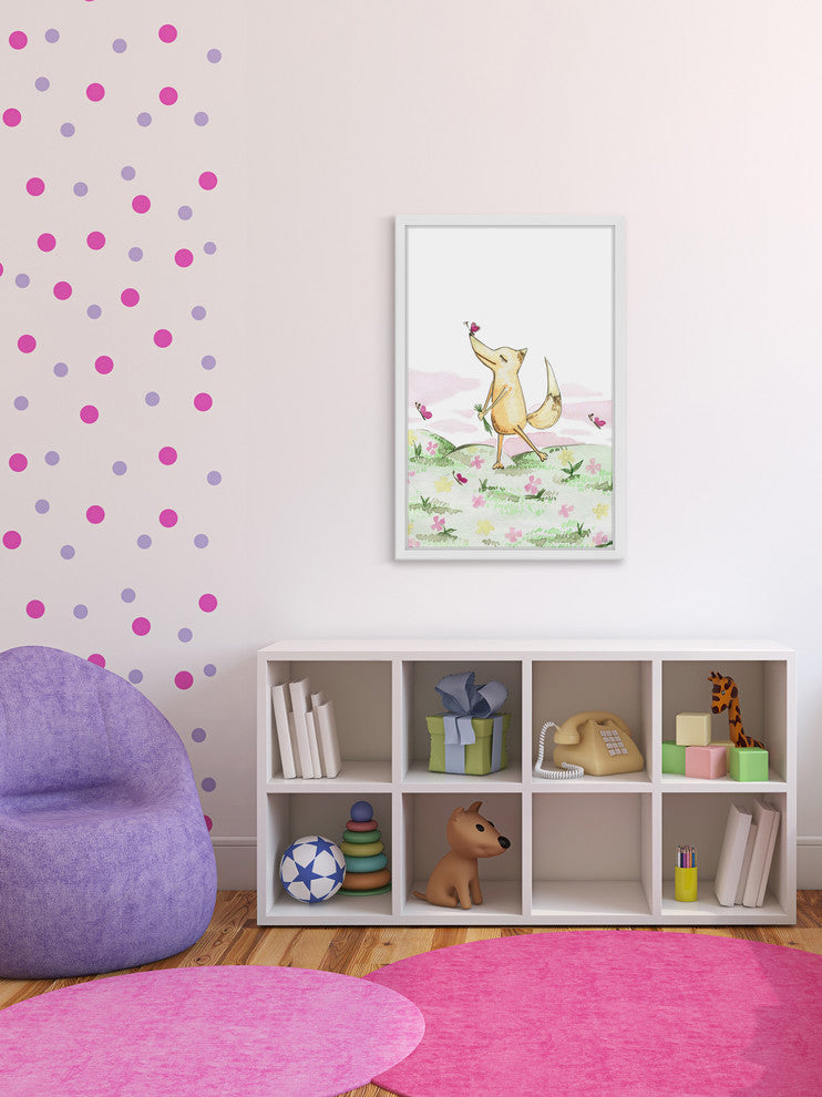 "Juliette" Framed Painting Print, 16"x24"