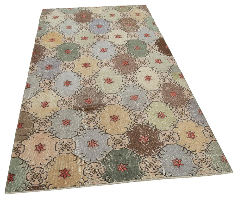 Rug N Carpet - Handwoven Oriental 4' 3'' x 7' 10'' Decorative Area Rug