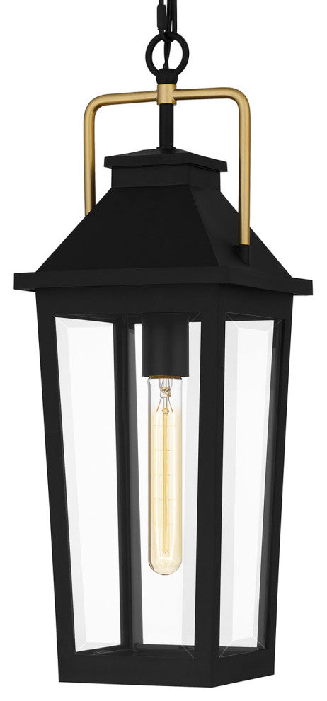 Quoizel BUK1907 Buckley 8"W Mini Pendant - Matte Black