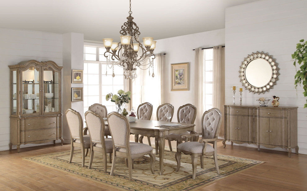 ACME Chelmsford Hutch and Buffet, Antique Taupe