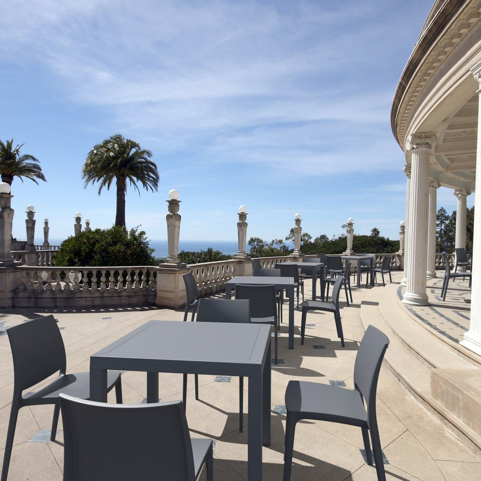 Compamia Maya Dining Chairs, Set of 2, Dark Gray