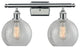 Innovations Lighting 516-2W-PC-G125-8 Athens 2 Light 16" Bath Vanity Light