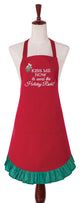 Kiss Me Now, To Avoid The Holiday Rush, Kitchen Apron