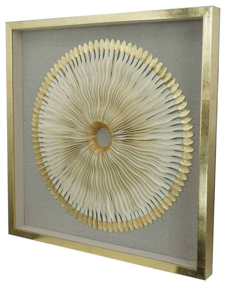 Abstract Paper Quilling Art Shadow Box Wall Decor