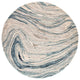 Jaipur Genesis Atha Ges22 Organic and Abstract Rug, Blue and Gray, 6'0"x6'0"