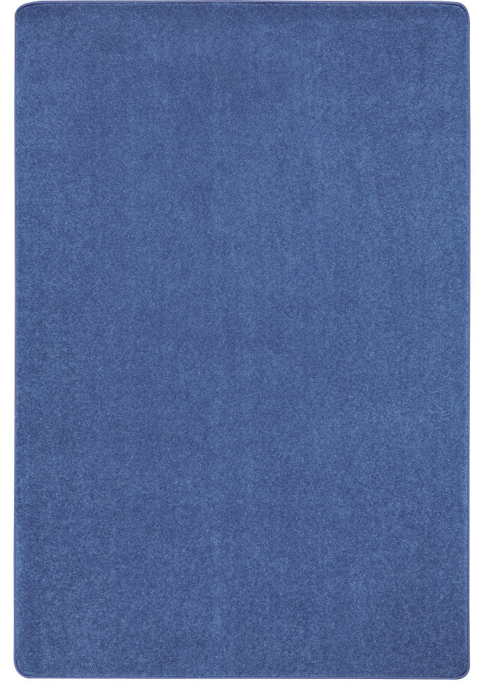 Kid Essentials Rug, Just Kidding, Cobalt Blue, 4'x6'