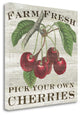 "Farm Fresh Cherries" By Sue Schlabach, Giclee Print on Gallery Wrap Canvas