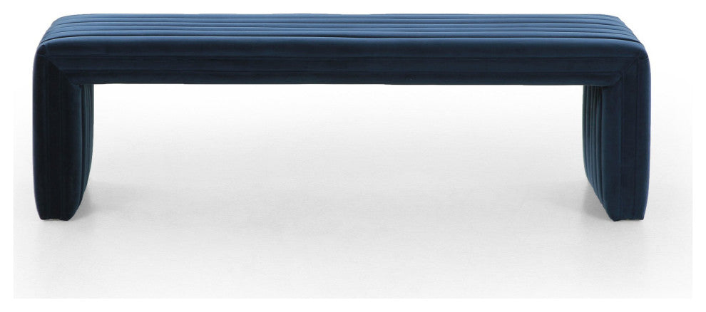 Augustine Bench Sapphire Navy