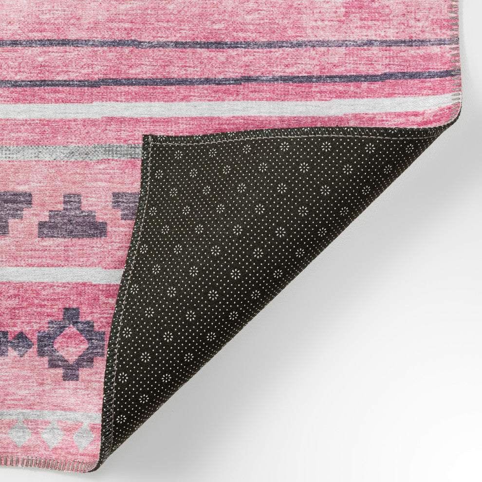 Indoor/Outdoor Sedona SN10 Blush Machine Washable 10' x 14' Rug