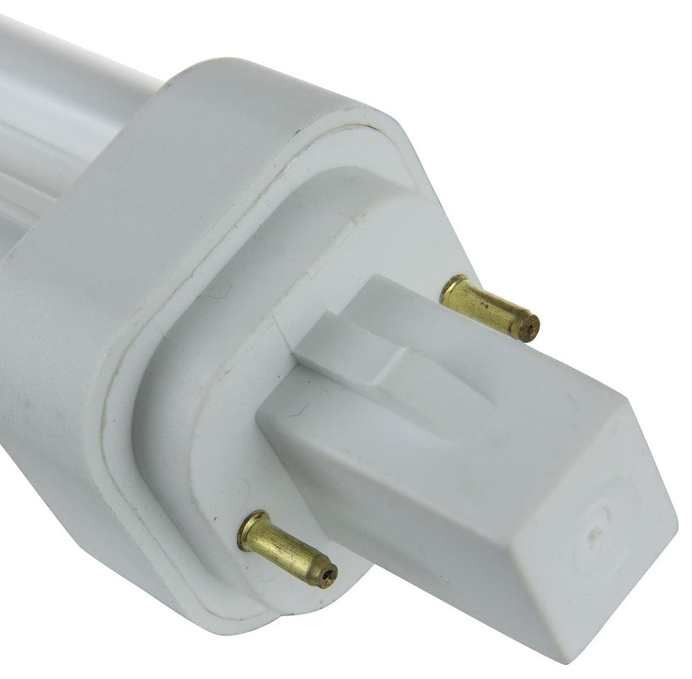 Sunlite 9 Watt Pld 2 Pin Double U Shaped Twin Tube, G23 2 Base, Soft White
