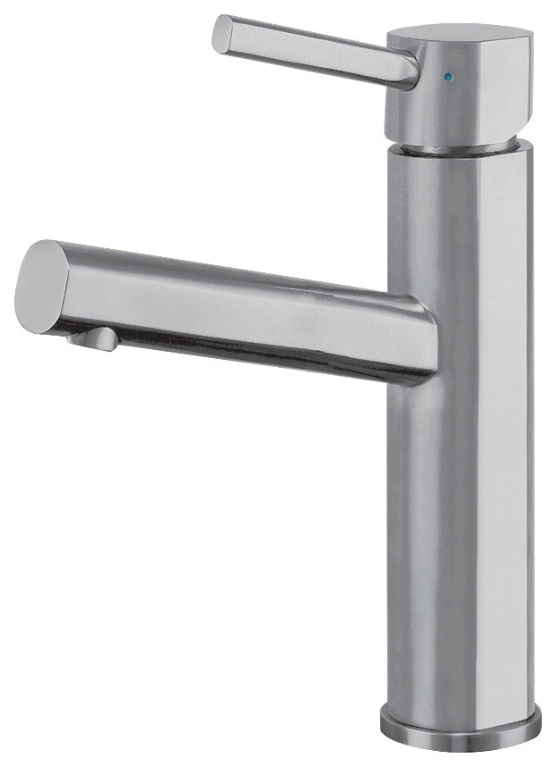 Waterhaus Lead-Free Solid Stainless Steel Single lever Elevated Lavatory Faucet