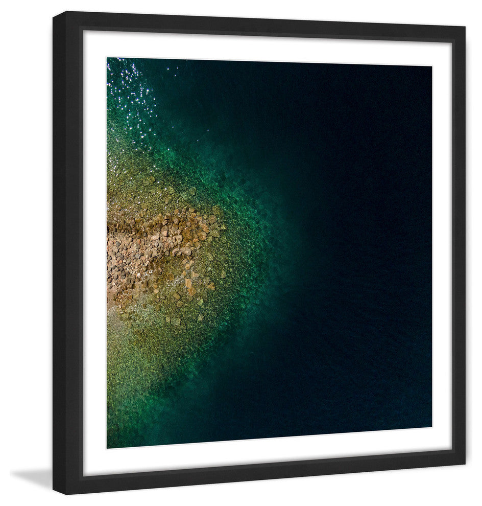 "Jutting Out" Framed Print by Karolis Janulis