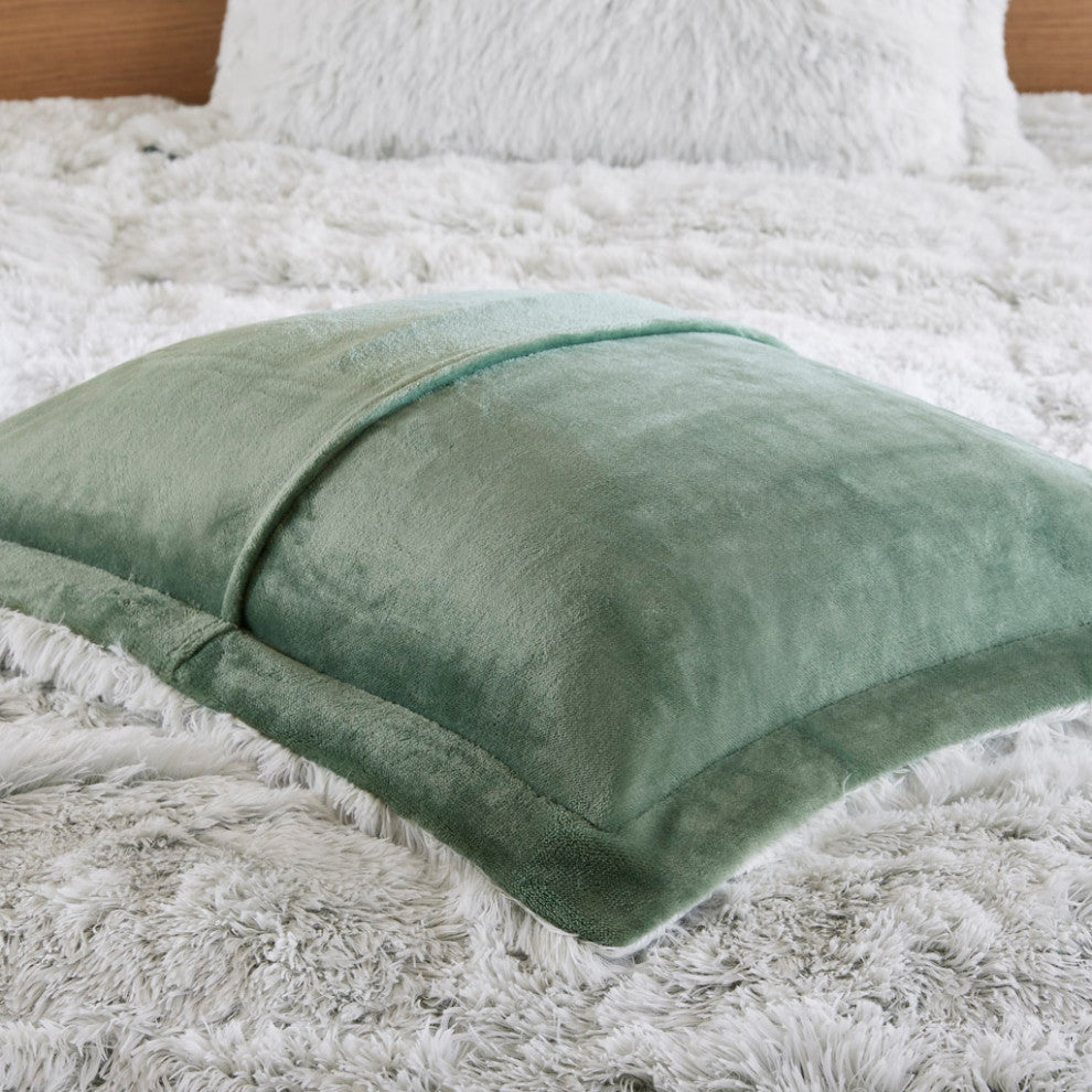 Intelligent Design Malea Shaggy Faux Fur Comforter Mini Set