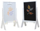 Little Partners Contempo Adjustable Height Art Easel, Soft White