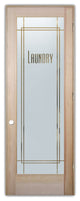 Laundry Door - Ultra Laundry - Douglas Fir (stain grade) - 30" x 80" - Knob...