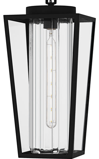 Quoizel JET1909 Jett 9"W Outdoor Mini Pendant - Matte Black