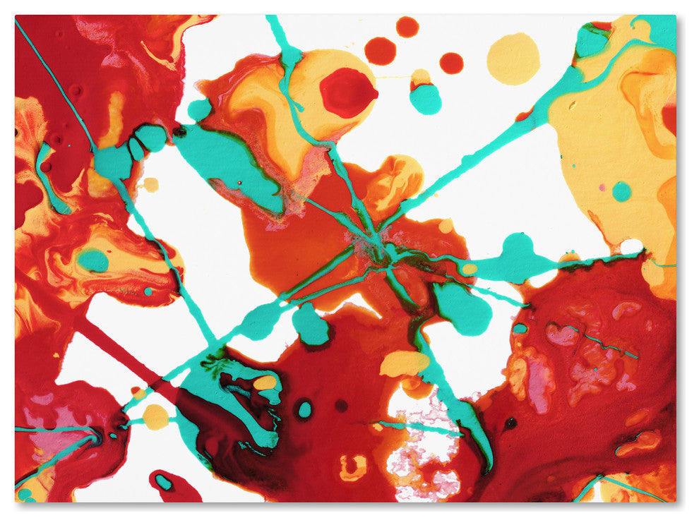'Paint Party 1' Canvas Art, 32x24