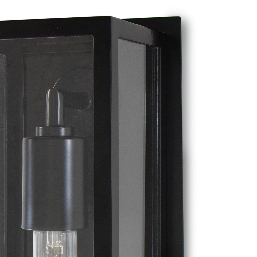 Sydney Outdoor Sconce, Black