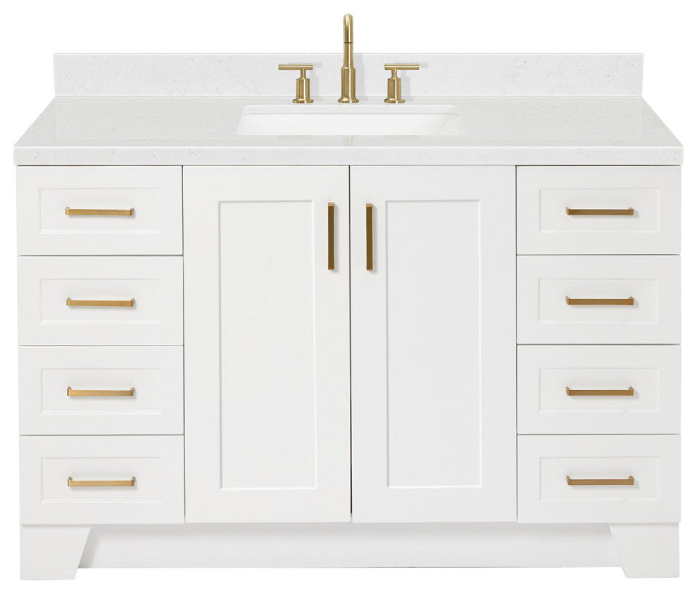 Ariel Taylor 54" Single Rectangular Sink Bathroom Vanity