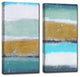 Ready2HangArt 2-piece 'Coastal Shores' by Normanyatt Jr. Art 24"