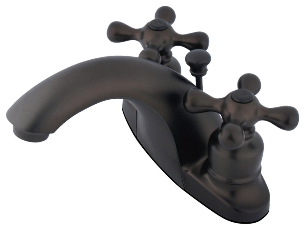 Kingston Brass 4" Centerset Bathroom Faucet, Oil Rubbed Bronze