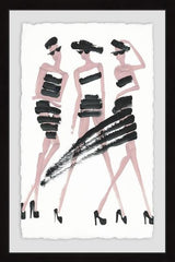 "Elastic Wear" Framed Painting Print, 20"x30"